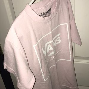 Vans Tops - Pink T-shirt (vans) Vans Tops - Pink T-shirt (vans)